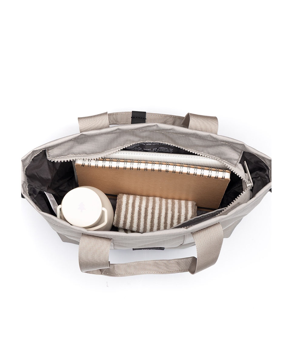 Bolso shopper mini de mujer - Lefrik - Gris Piedra Gris Piedra-3