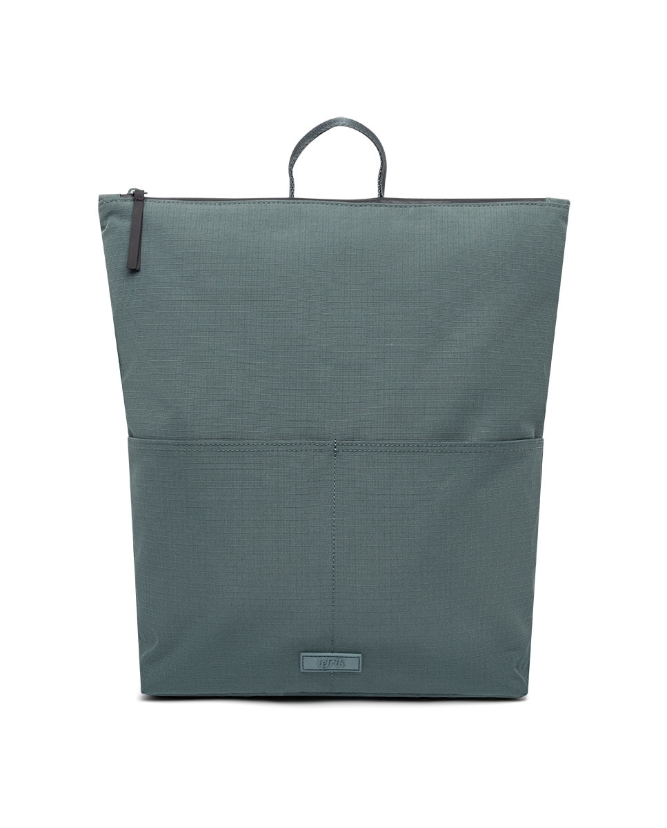 Mochila de gran capacidad ajustada para uso diario - Lefrik - Verde azulado Verde azulado-1
