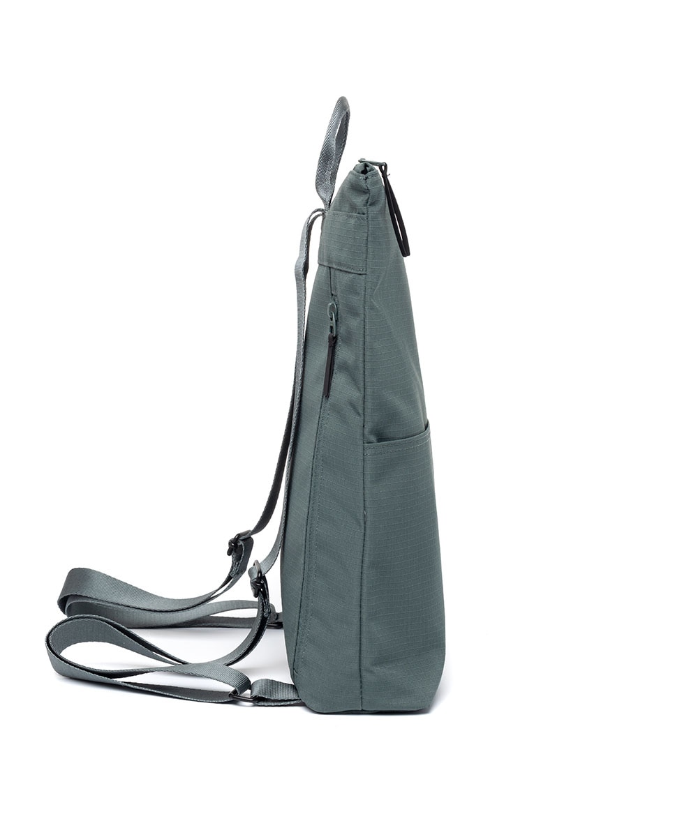 Mochila de gran capacidad ajustada para uso diario - Lefrik - Verde azulado Verde azulado-4