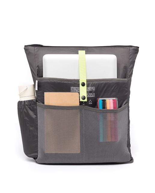 Mochila de gran capacidad ajustada para uso diario - Lefrik - Negro Negro-5