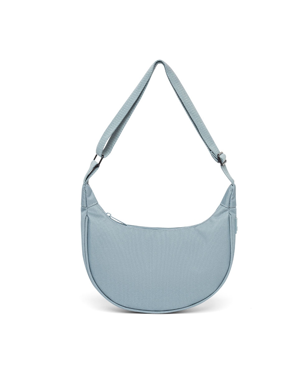 Bolso mini media luna con correa ajustable - Lefrik - Azul claro Azul claro-1