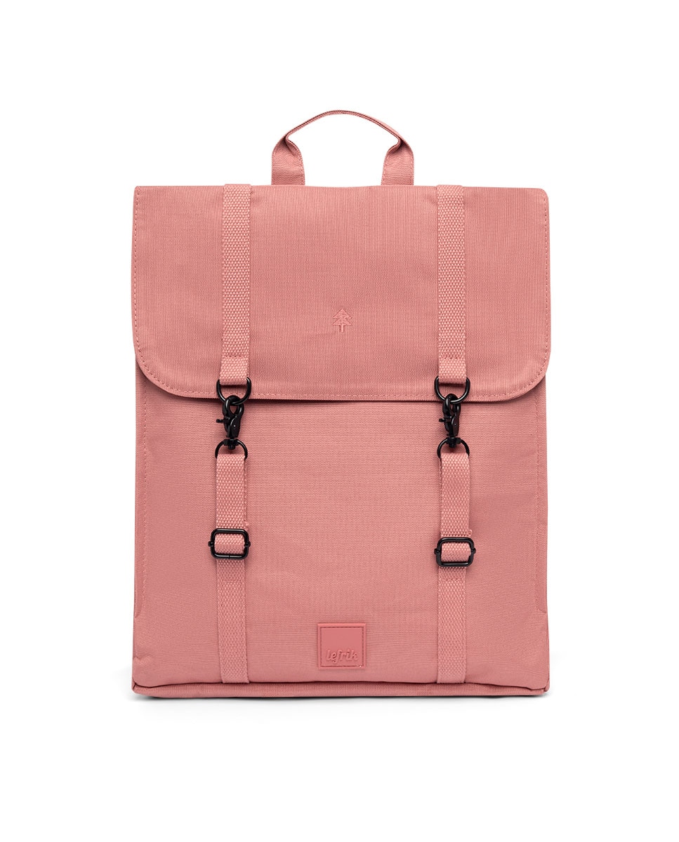 Mochila cierre doble minimalista unisex - Lefrik - Rosa Rosa-1