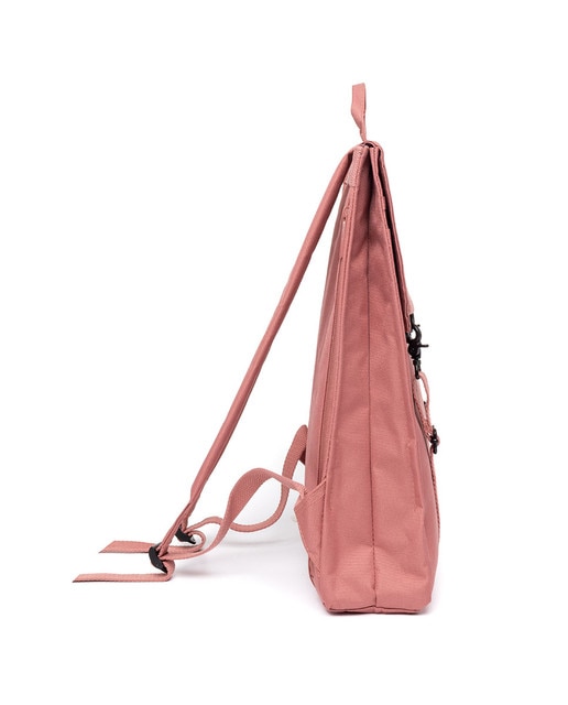 Mochila cierre doble minimalista unisex - Lefrik - Rosa Rosa-4