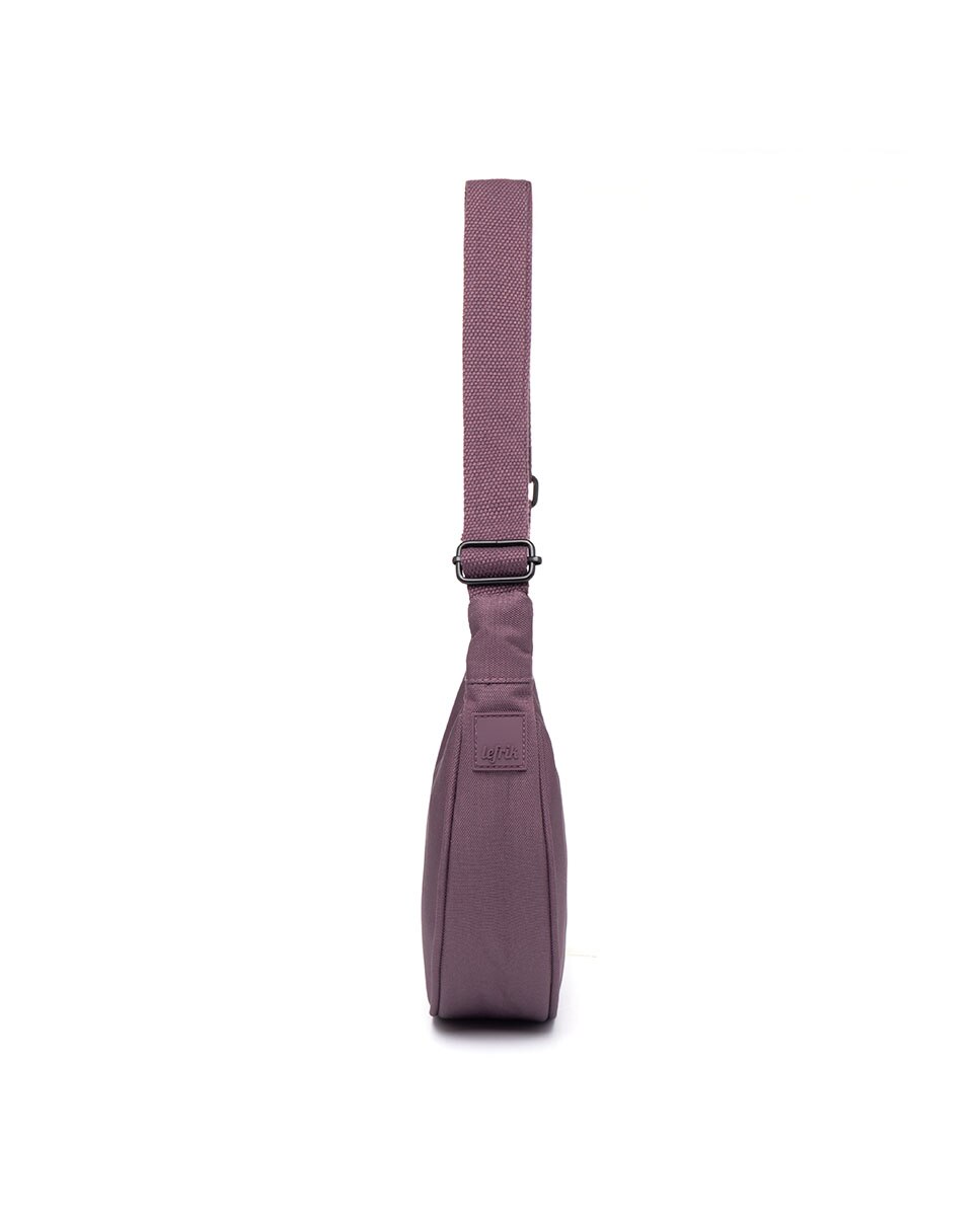 Bolso mini media luna con correa ajustable - Lefrik - Morado Morado-5