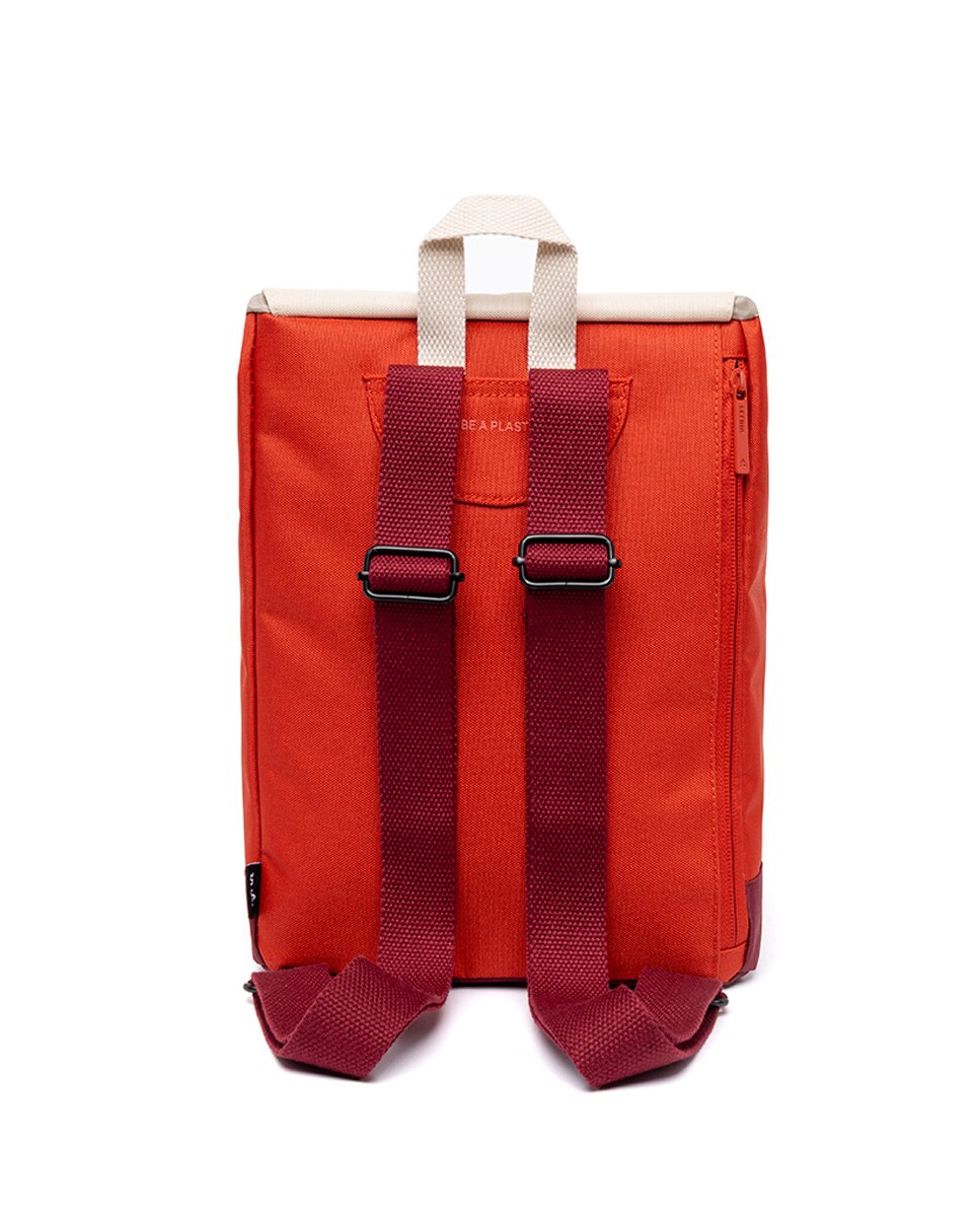 Mochila pequeña de mujer compacta y ligera - Lefrik - Rojo / Blanco Rojo / Blanco-4