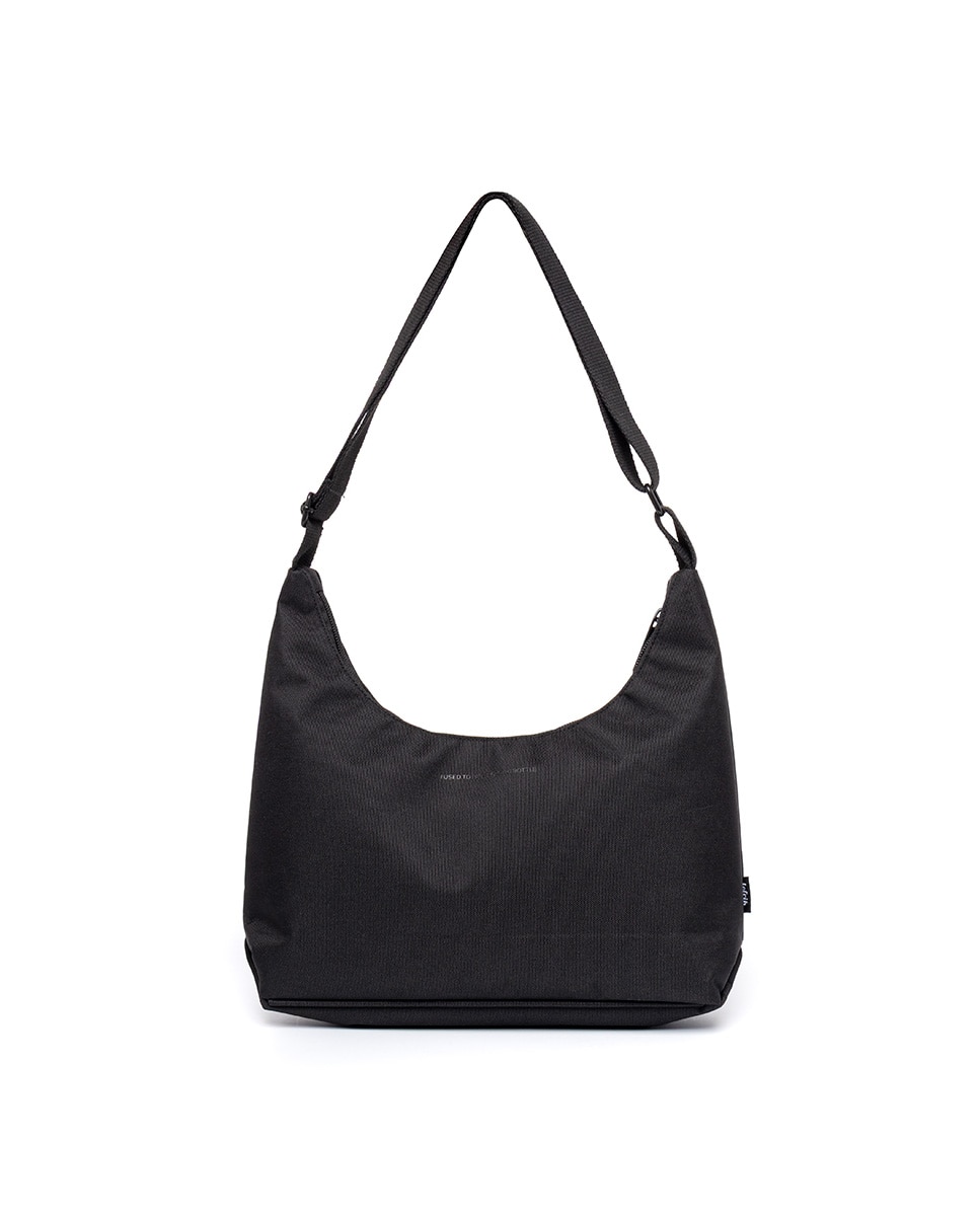 Bolso con cremallera compacto de mujer - Lefrik - Negro Negro-4