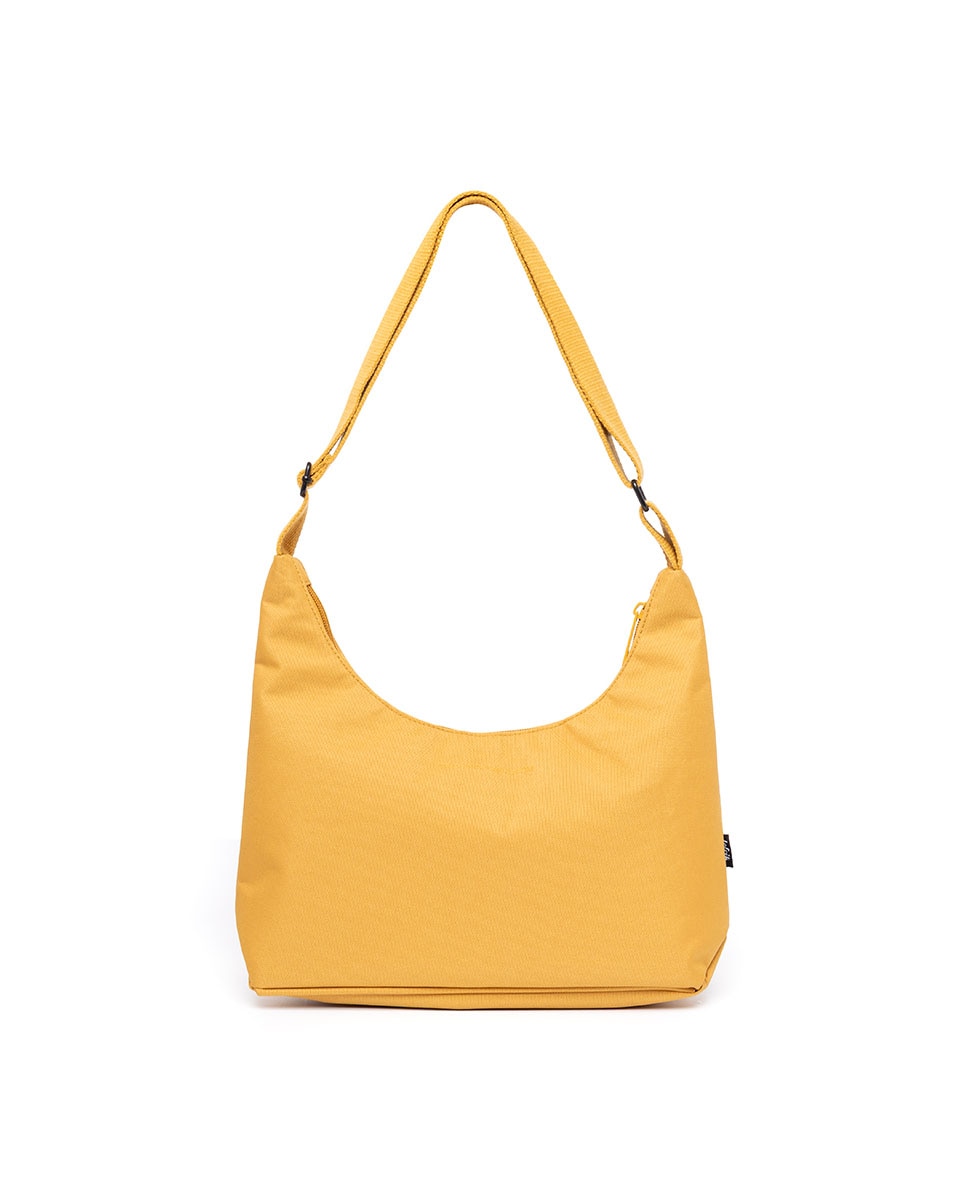Bolso con cremallera compacto de mujer - Lefrik - Mostaza Mostaza-3