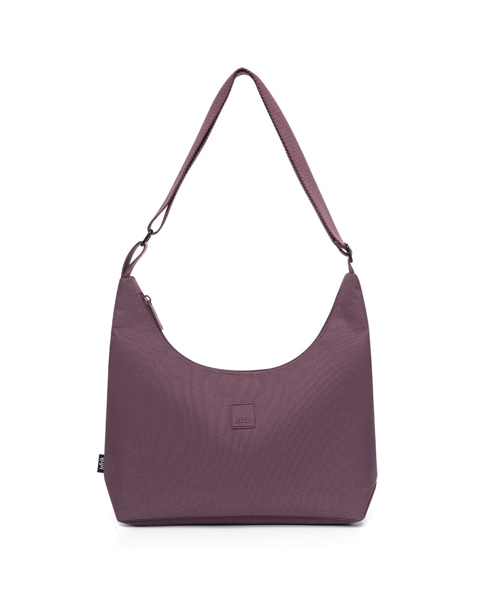 Bolso con cremallera compacto de mujer - Lefrik - Morado Morado-1
