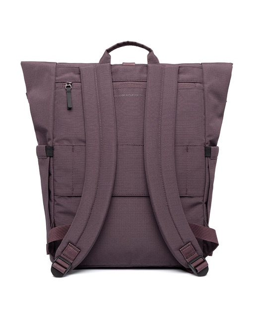 Mochila unisex enrollable versión urbana - Lefrik - Vino Vino-6
