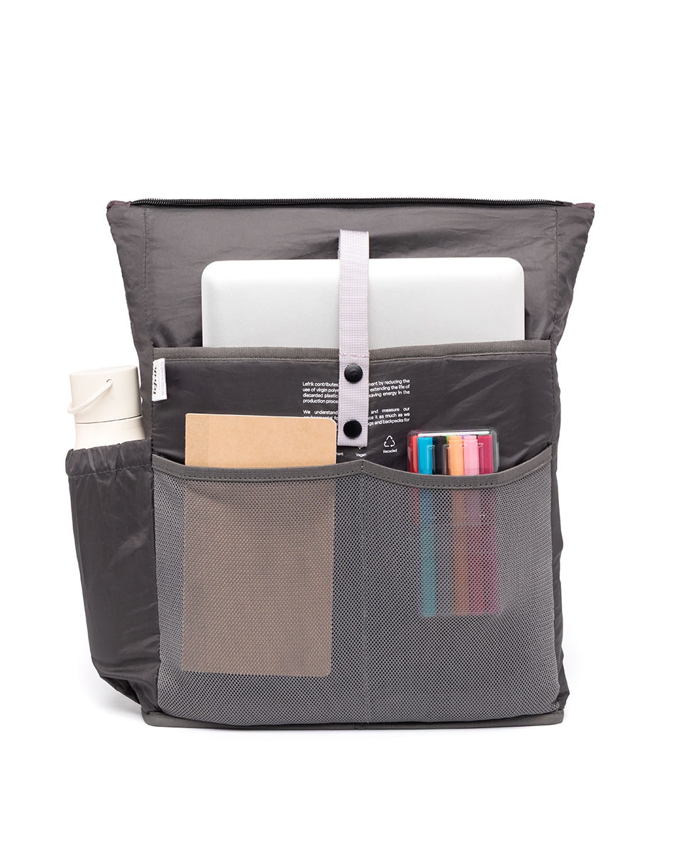 Mochila de gran capacidad ajustada para uso diario - Lefrik - Vino Vino-5