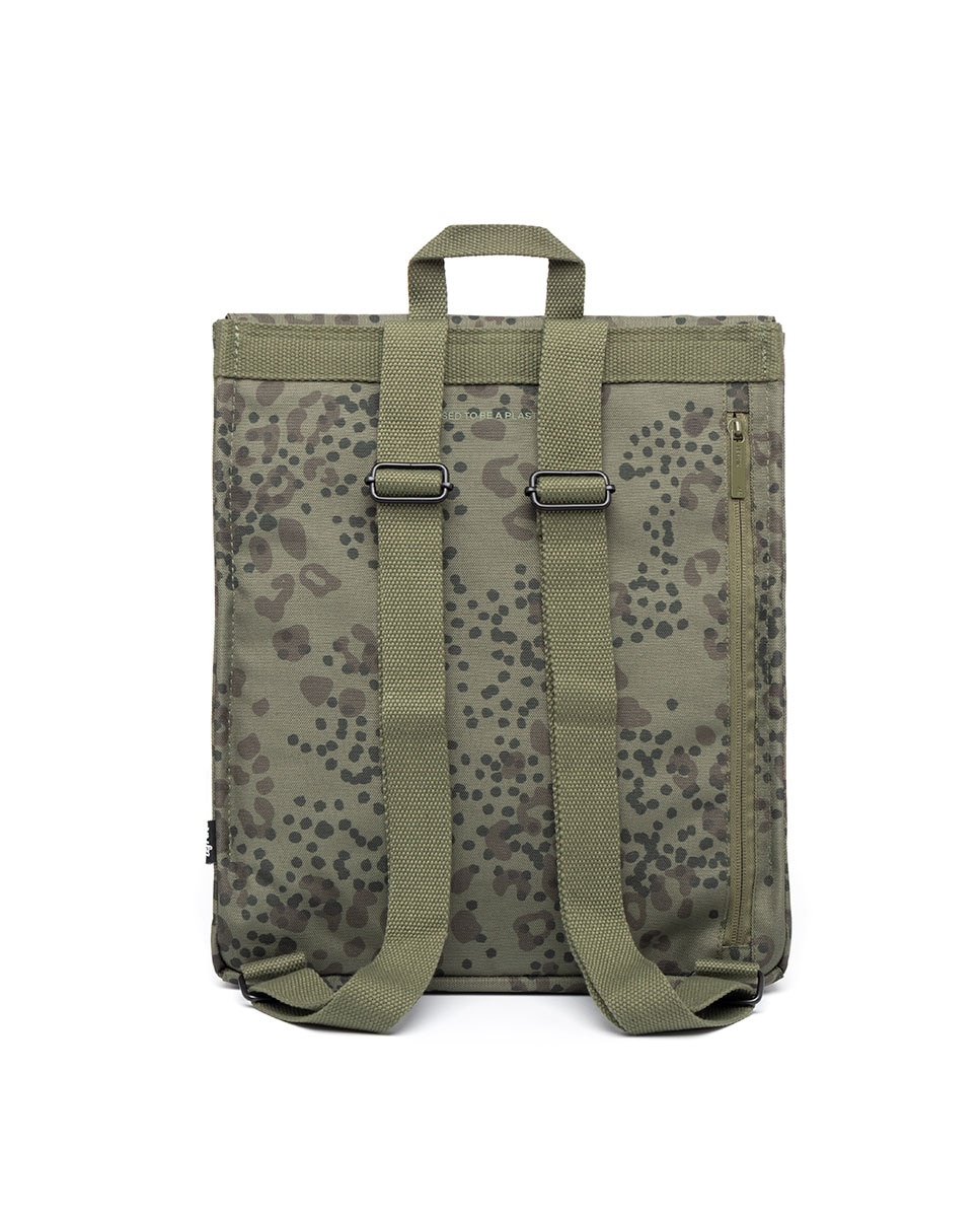 Mochila compacta unisex y funcional - Lefrik - Verde-Marrón Verde-Marrón-5
