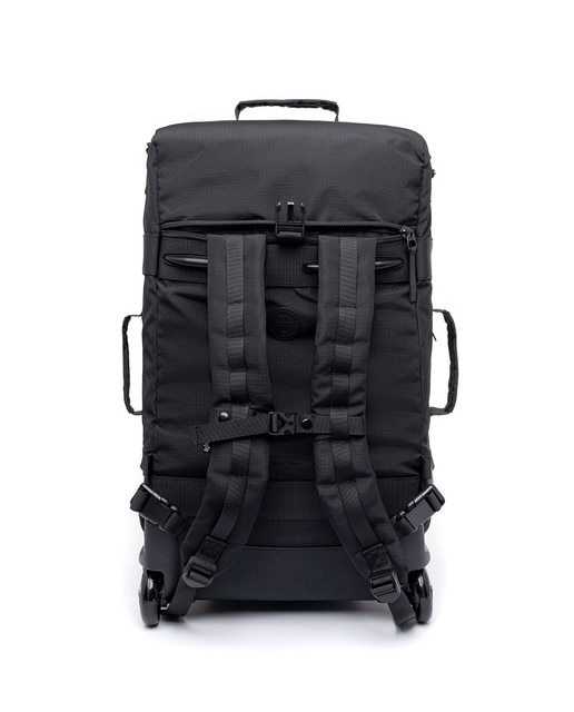 Mochila-maleta plegable a tamaño cabina de gran capacidad. - Lefrik - Negro Negro-5