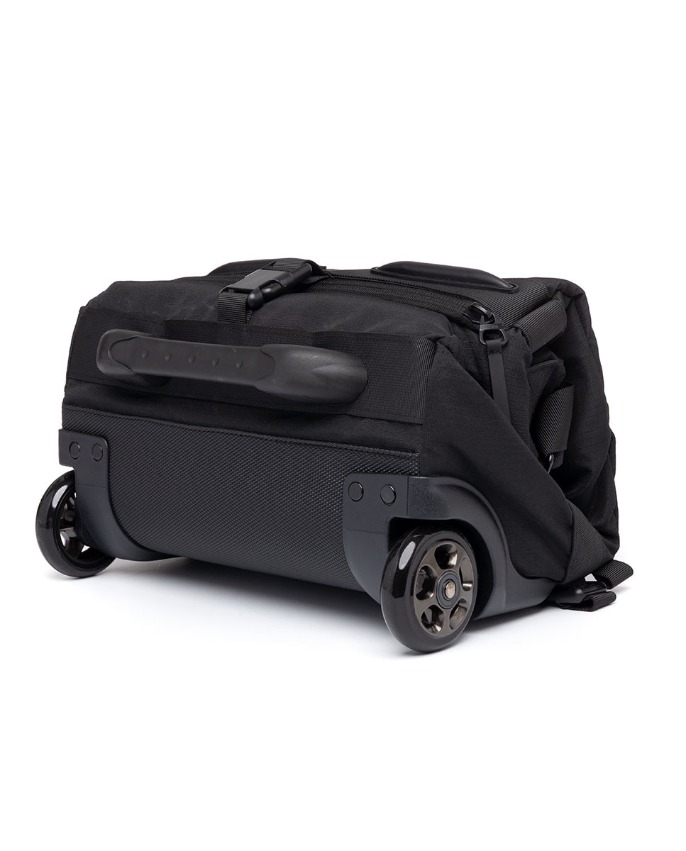 Mochila-maleta plegable a tamaño cabina de gran capacidad. - Lefrik - Negro Negro-7