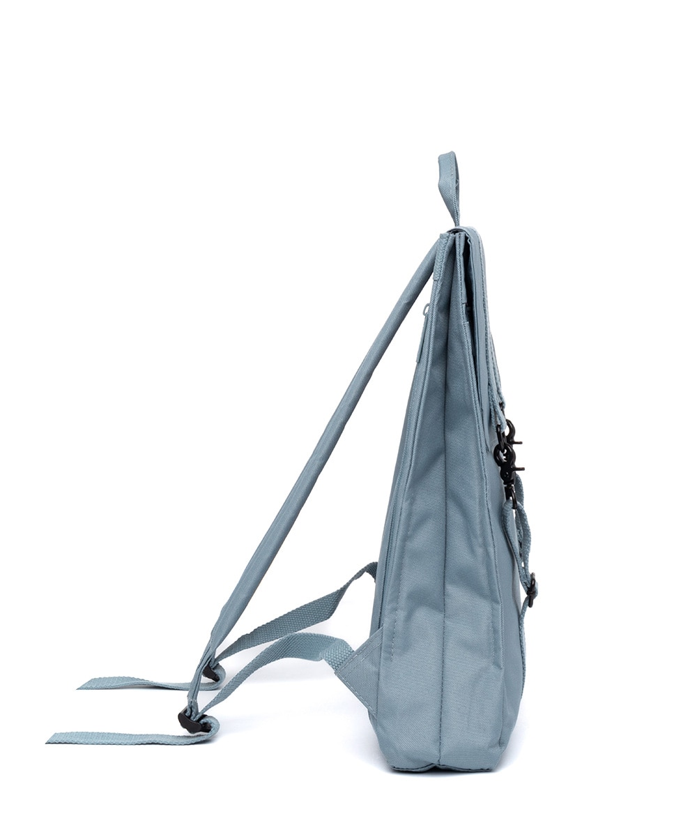 Mochila cierre doble minimalista unisex - Lefrik - Azul claro Azul claro-5