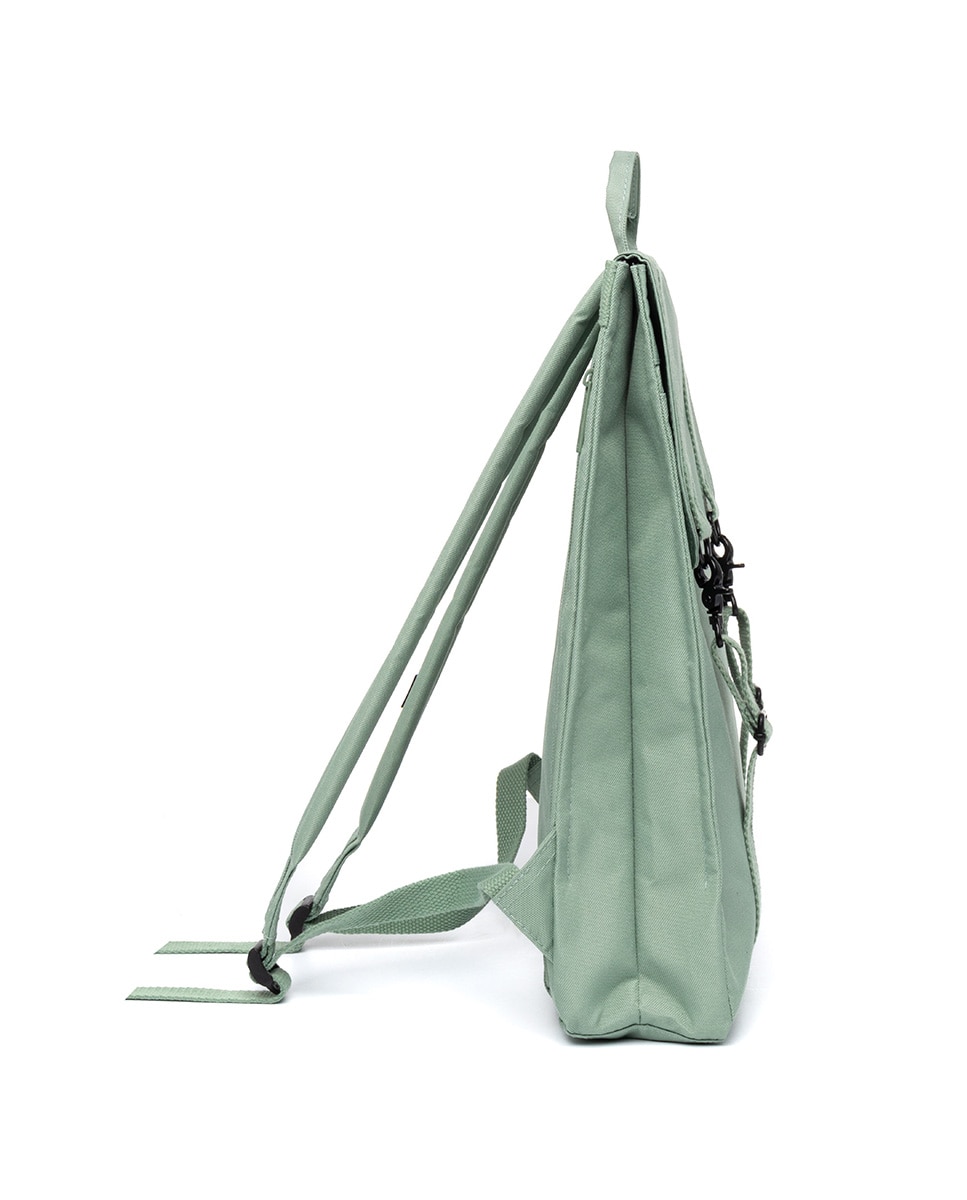Mochila cierre doble minimalista - Lefrik - Verde claro Verde claro-5