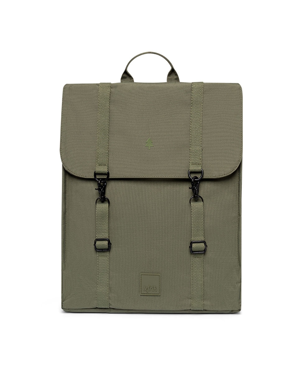 Mochila cierre doble minimalista - Lefrik - Verde Oliva Verde Oliva-1