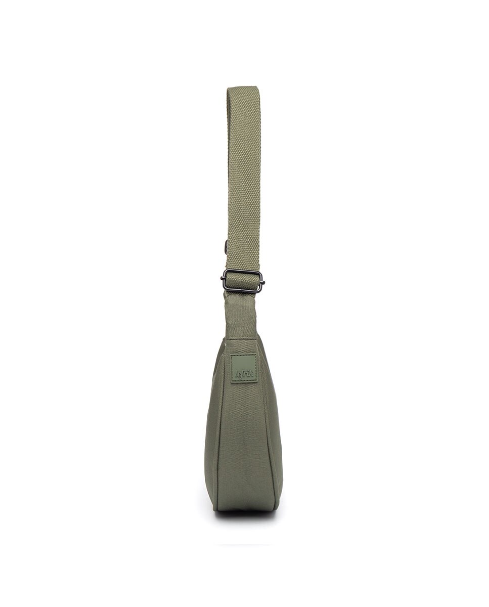 Bolso mini media luna con correa ajustable - Lefrik - Verde Oliva Verde Oliva-3