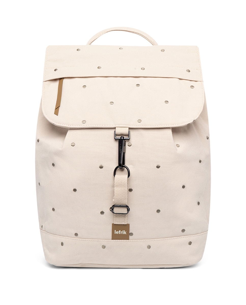 Mochila unisex urbana para el día a día - Lefrik - Beige/Marrón Beige/Marrón-1