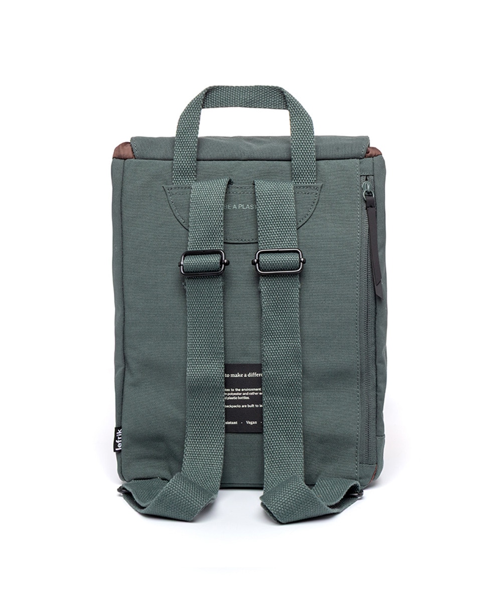 Mochila pequeña de mujer compacta y ligera - Lefrik - Verde azulado Verde azulado-4