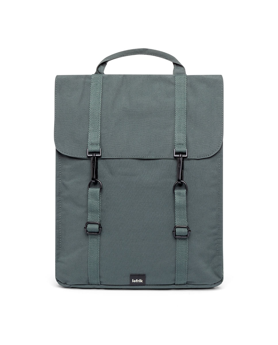 Mochila cierre doble minimalista - Lefrik - Verde azulado Verde azulado-1