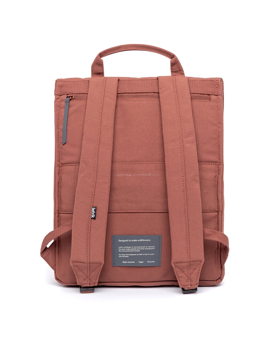 Mochila cierre doble minimalista unisex - Lefrik - Bronce Bronce-2