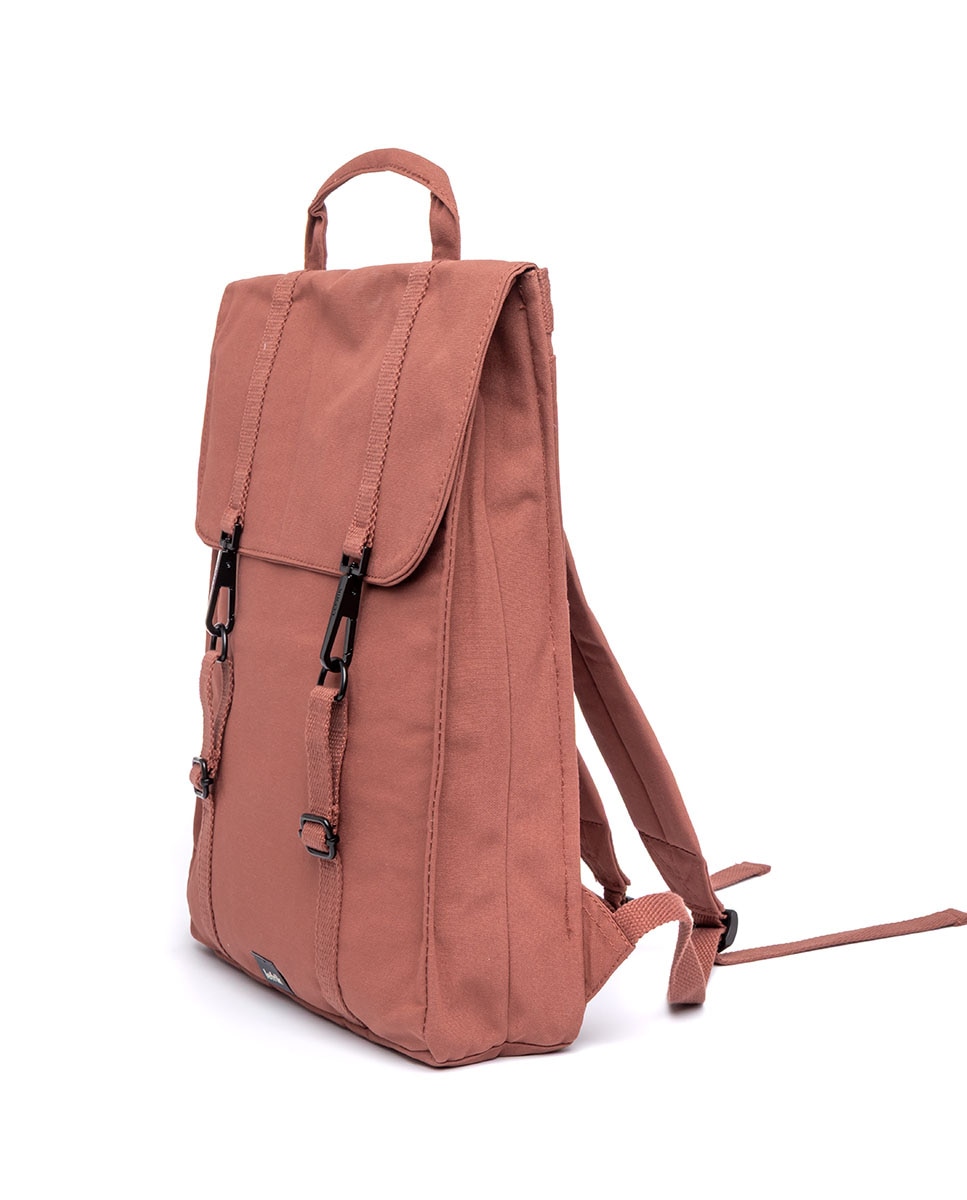 Mochila cierre doble minimalista unisex - Lefrik - Bronce Bronce-4
