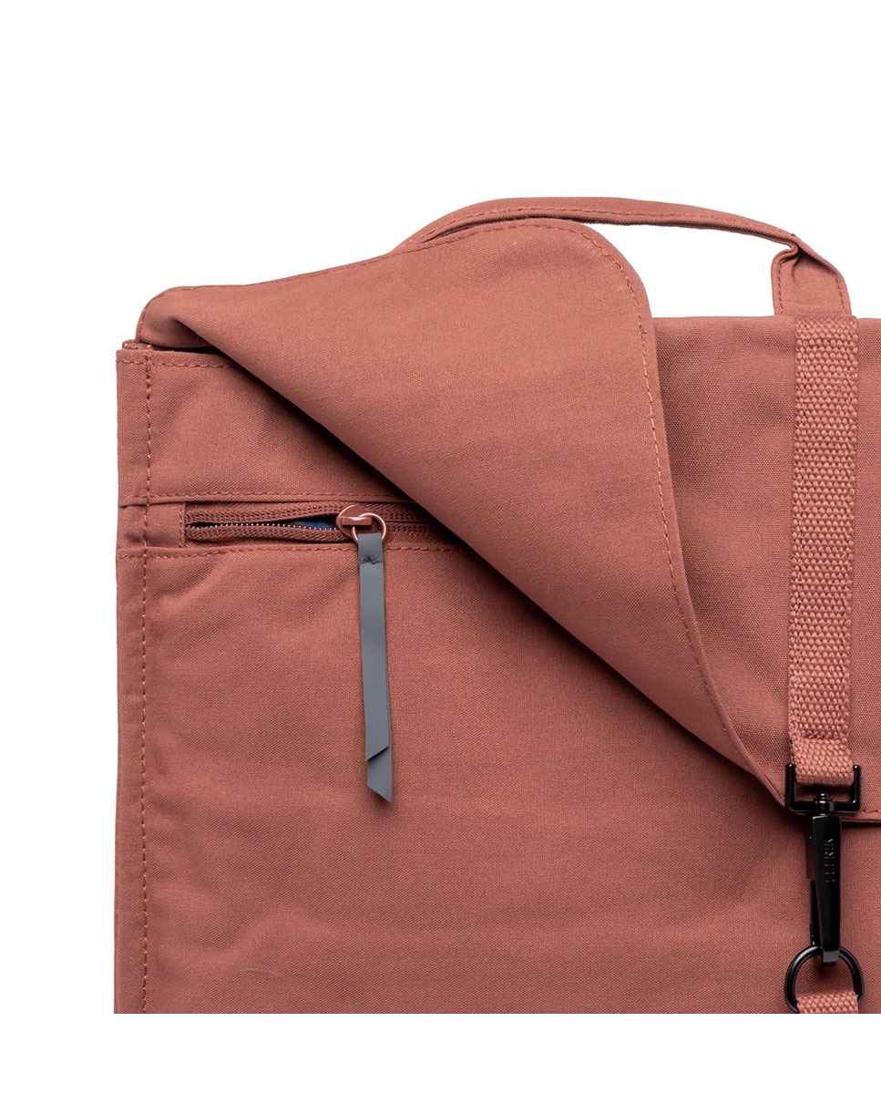 Mochila cierre doble minimalista unisex - Lefrik - Bronce Bronce-5