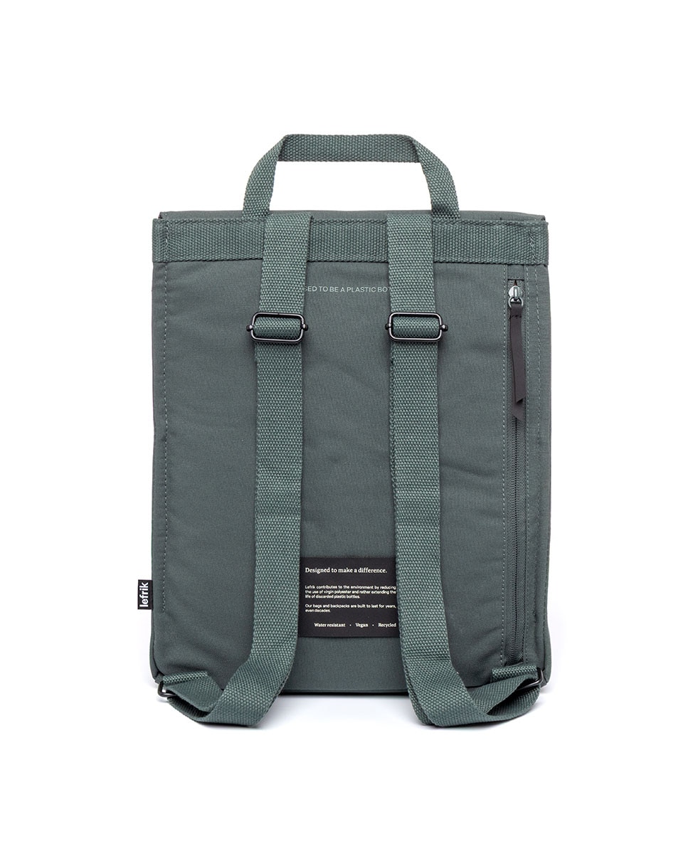 Mochila compacta unisex y funcional - Lefrik - Verde azulado Verde azulado-5