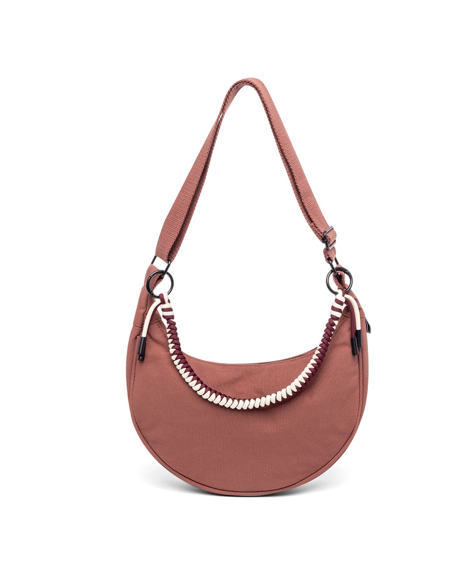Bolso mini media luna con correa ajustable - Lefrik - Bronce Bronce-1