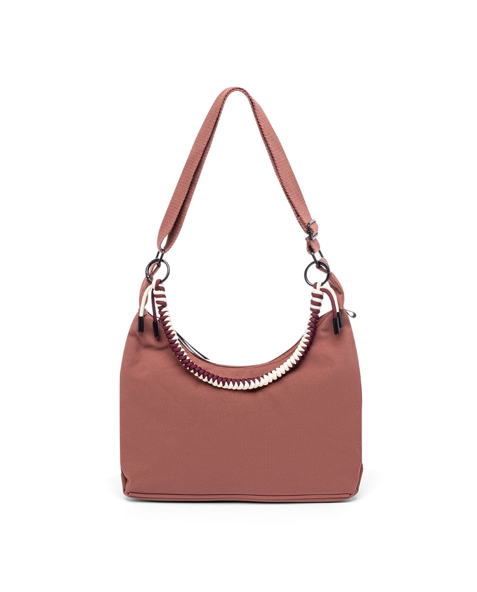 Bolso con cremallera compacto de mujer - Lefrik - Bronce Bronce-1