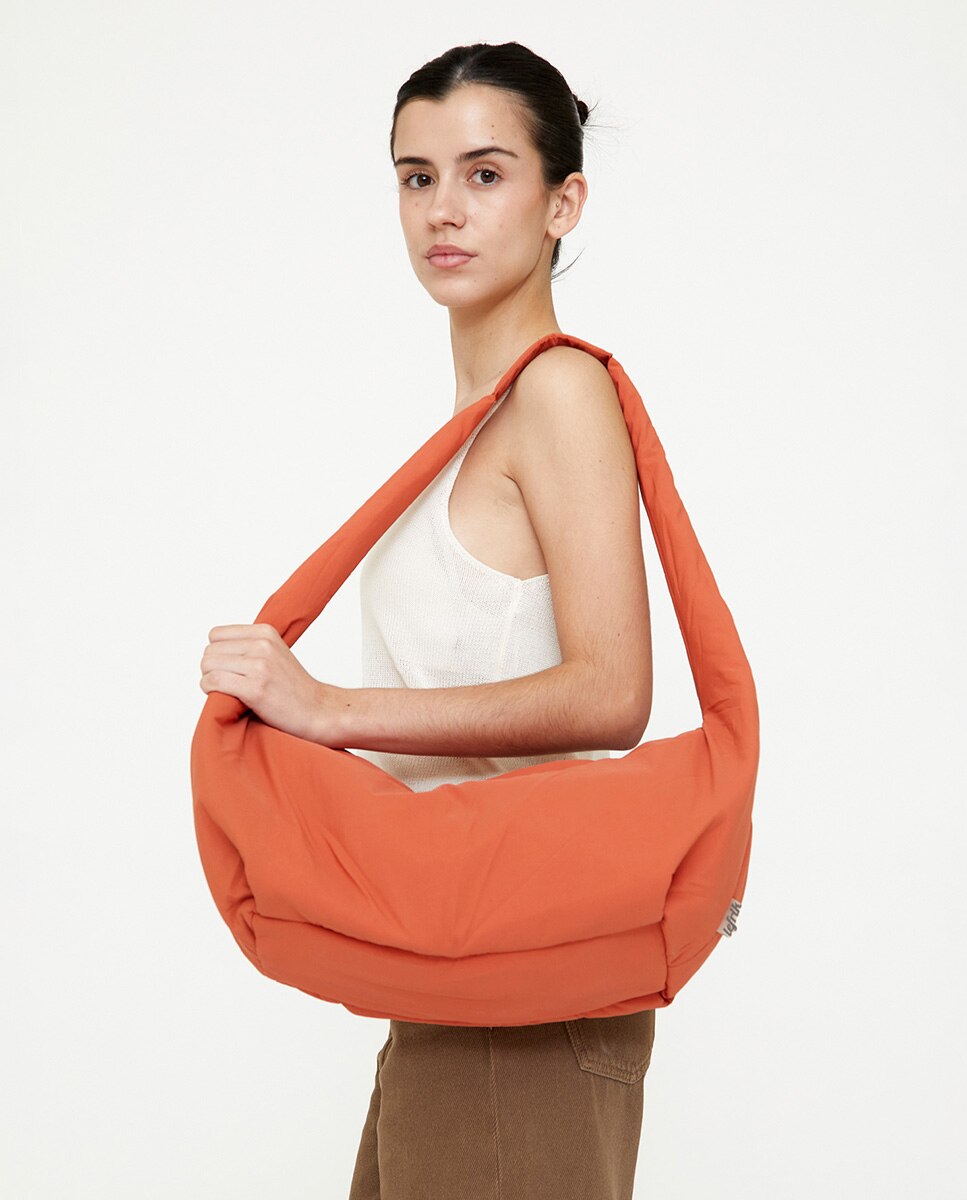 Bolso bandolera moderno y unisex gran capacidad - Lefrik - Rosa chicle Rosa chicle-2