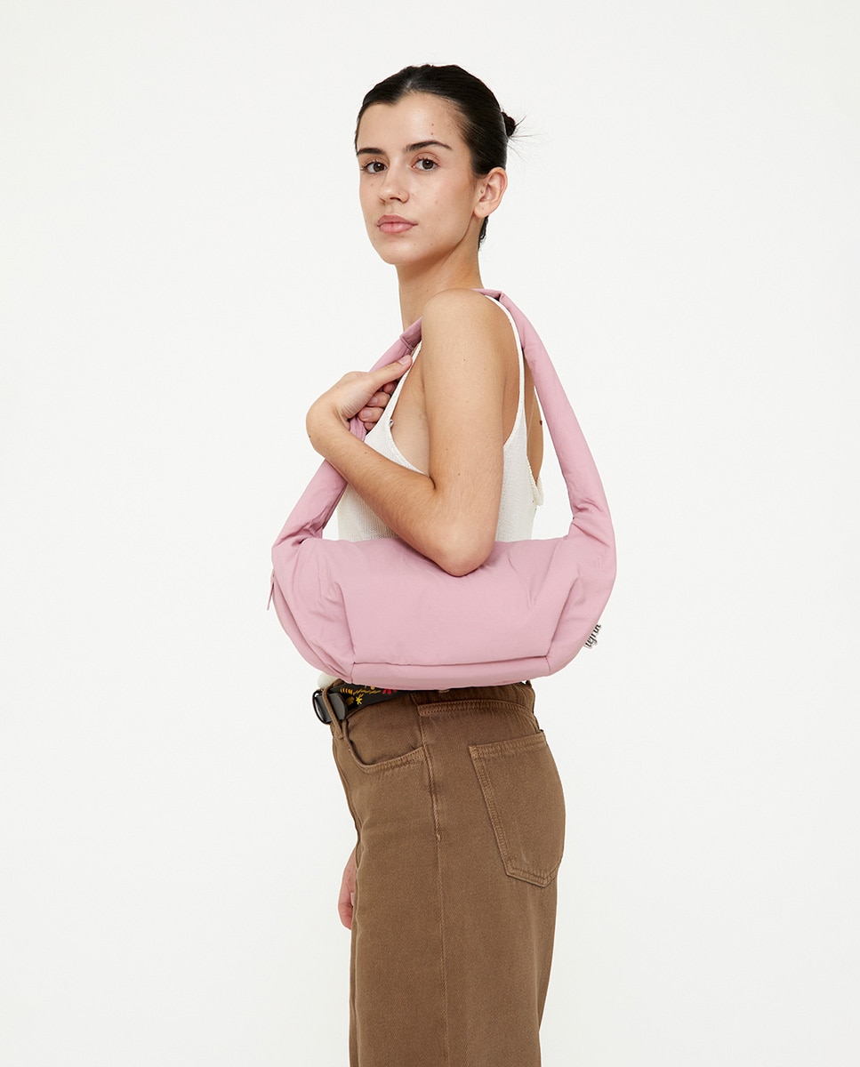 Bolso bandolera compacto y moderno - Lefrik - Rosa chicle Rosa chicle-2