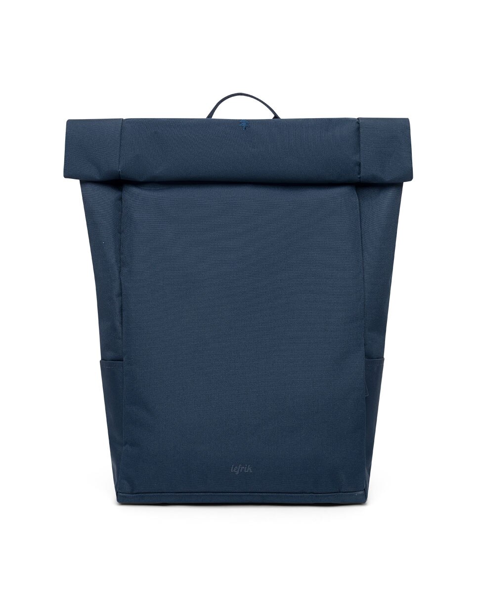 Mochila enrollable unisex con cremallera e imanes - Lefrik - Azul marino Azul marino-1