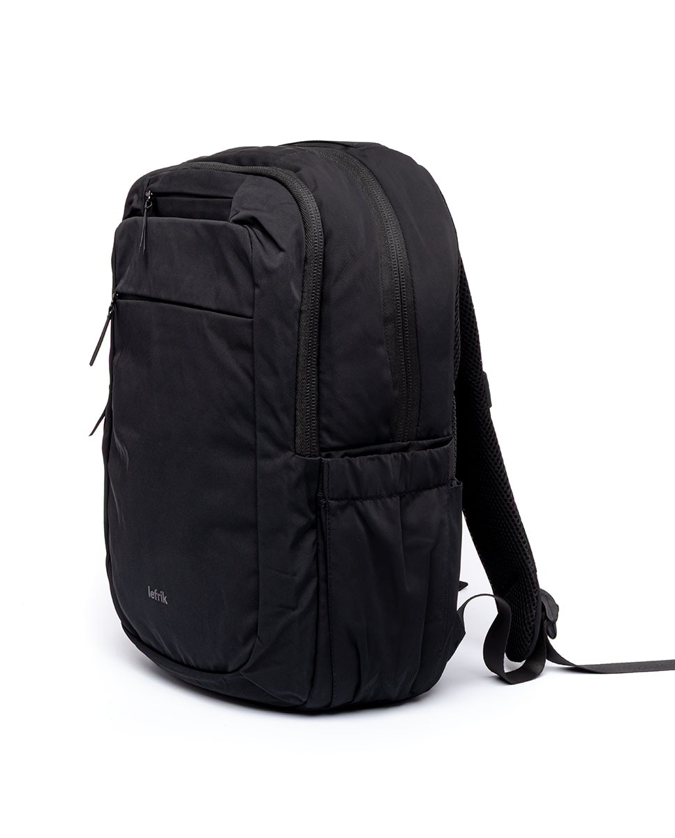 Mochila diseñada para el trabajo y los desplazamientos diarios - Lefrik - Azul marino Negro-3