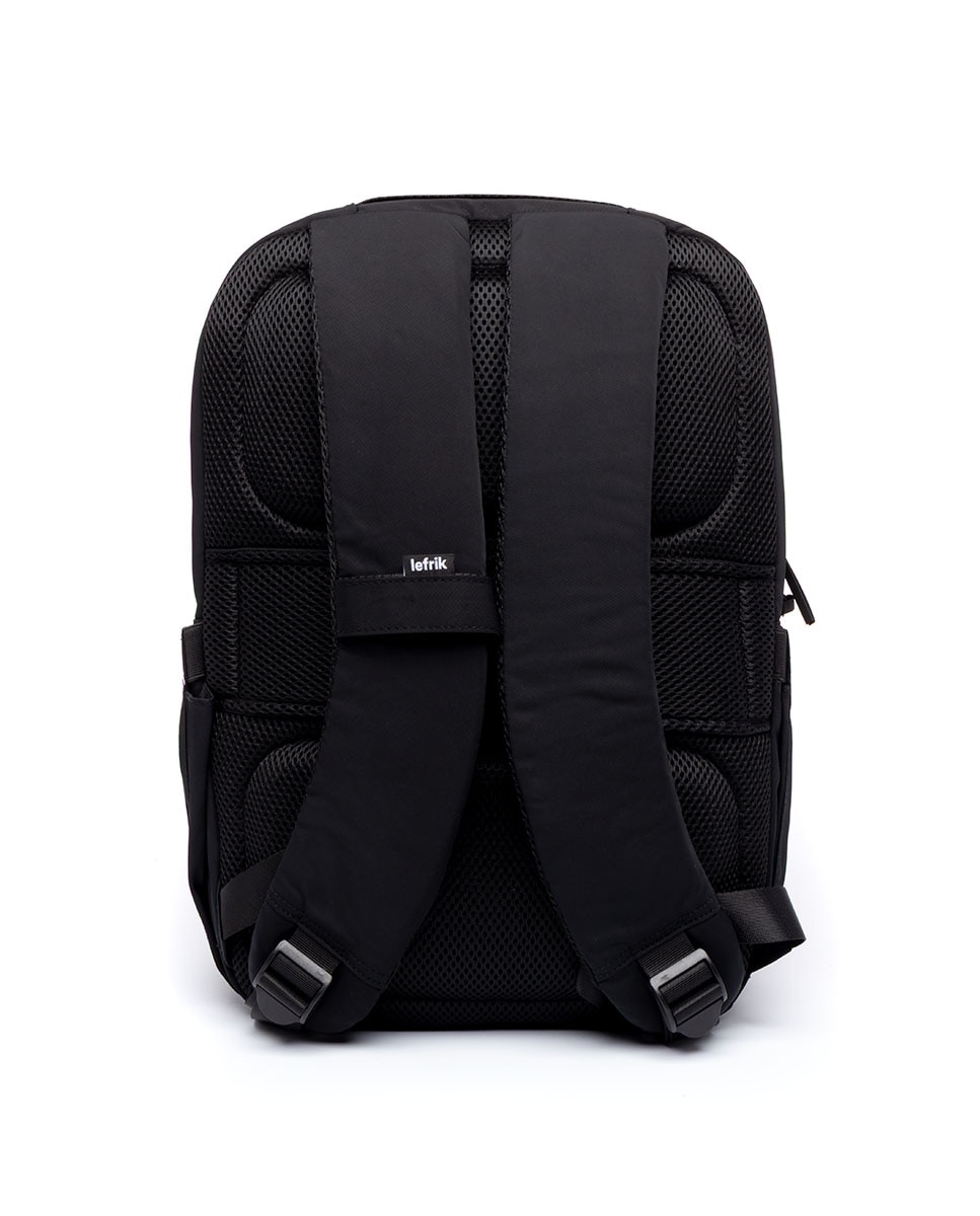 Mochila diseñada para el trabajo y los desplazamientos diarios - Lefrik - Azul marino Negro-2