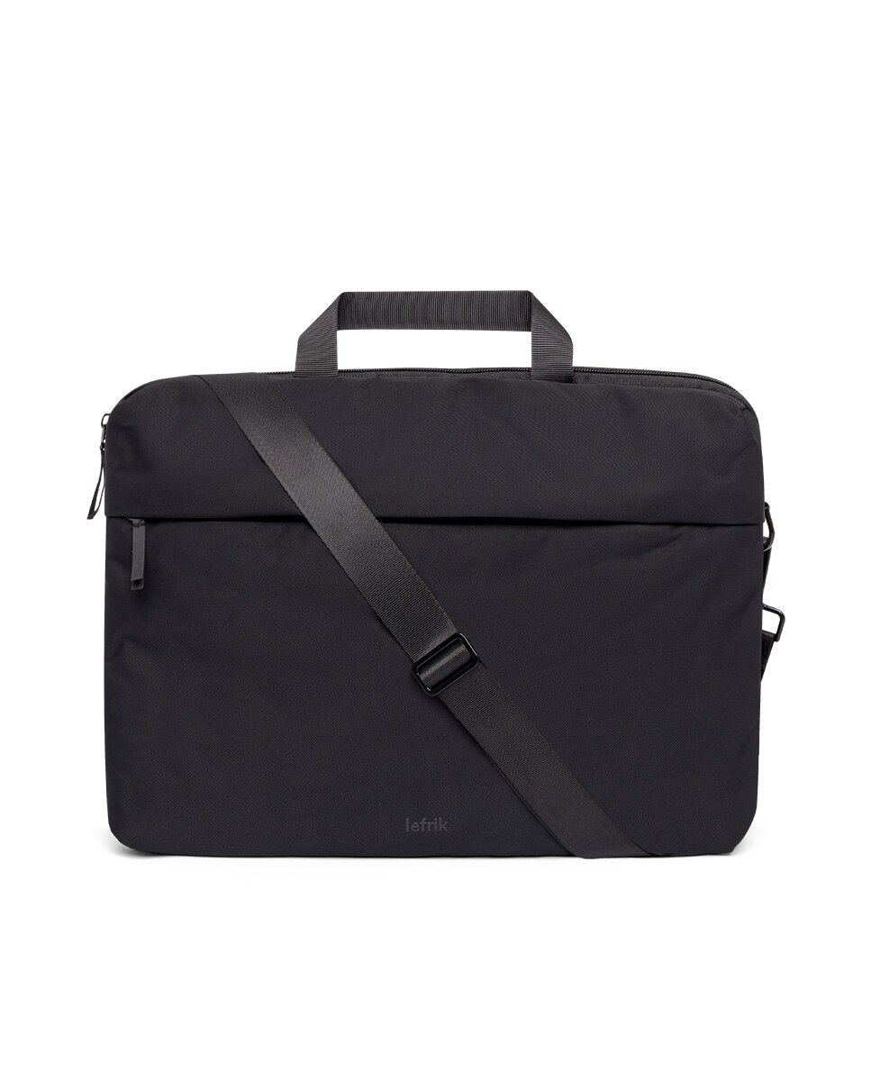 Maletín portadocumentos unisex acolchado para portátiles - Lefrik - Negro Negro-2