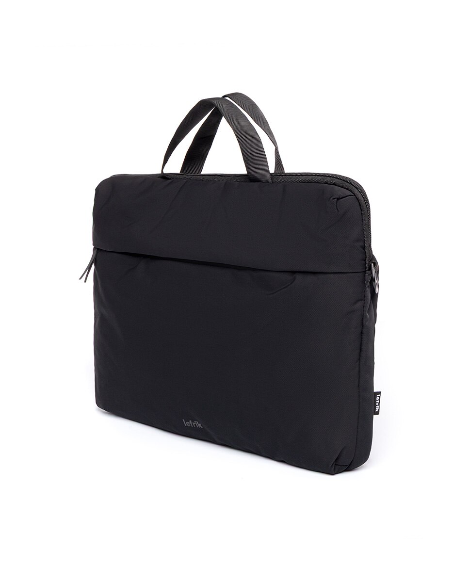 Maletín portadocumentos unisex acolchado para portátiles - Lefrik - Negro Negro-4