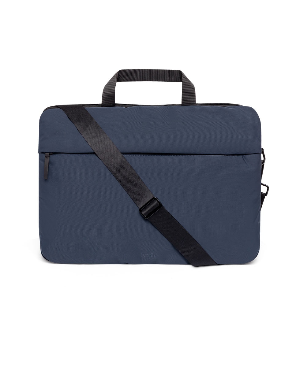 Maletín portadocumentos unisex acolchado para portátiles - Lefrik - Azul marino Azul marino-3