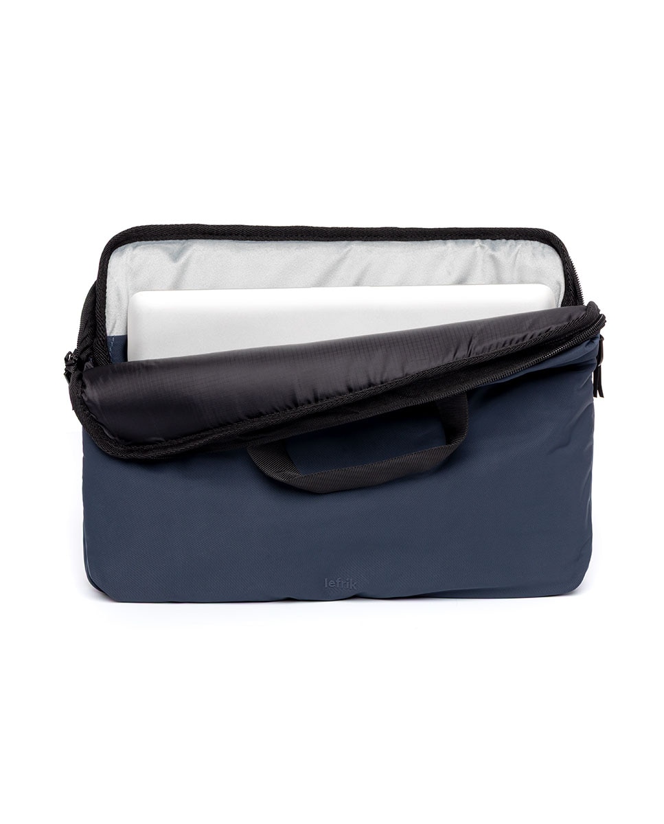 Maletín portadocumentos unisex acolchado para portátiles - Lefrik - Azul marino Azul marino-4