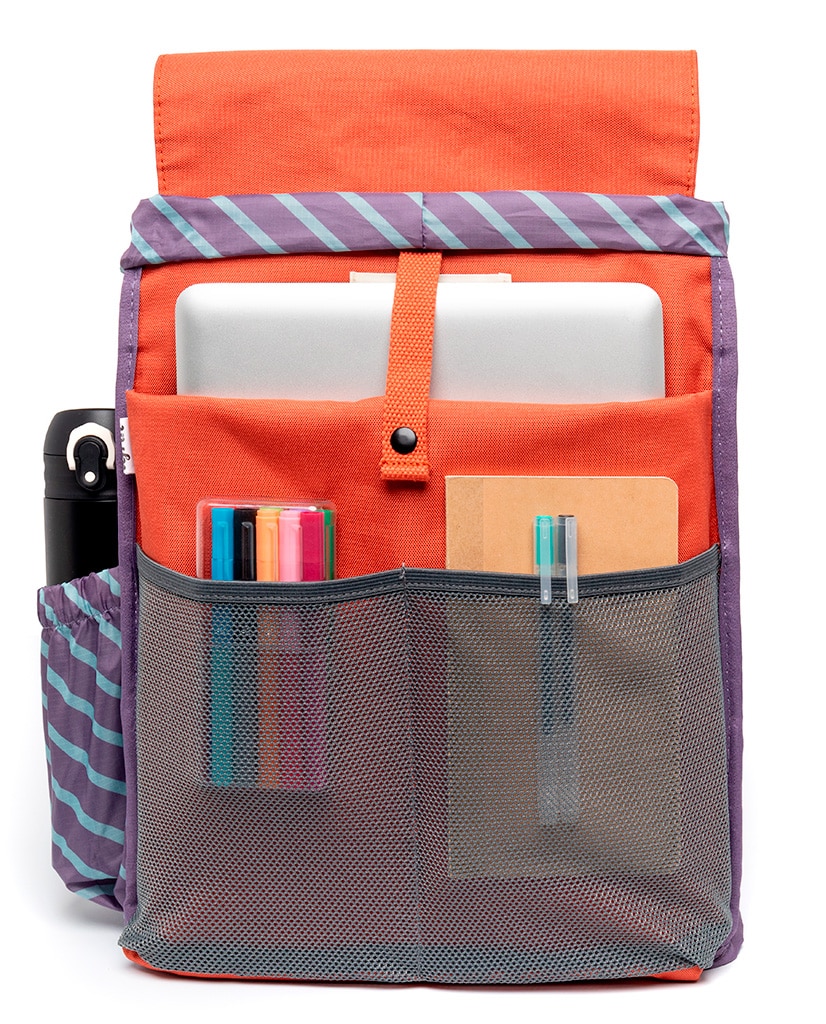 Mochila unisex urbana para el día a día - Lefrik - Naranja Naranja-2