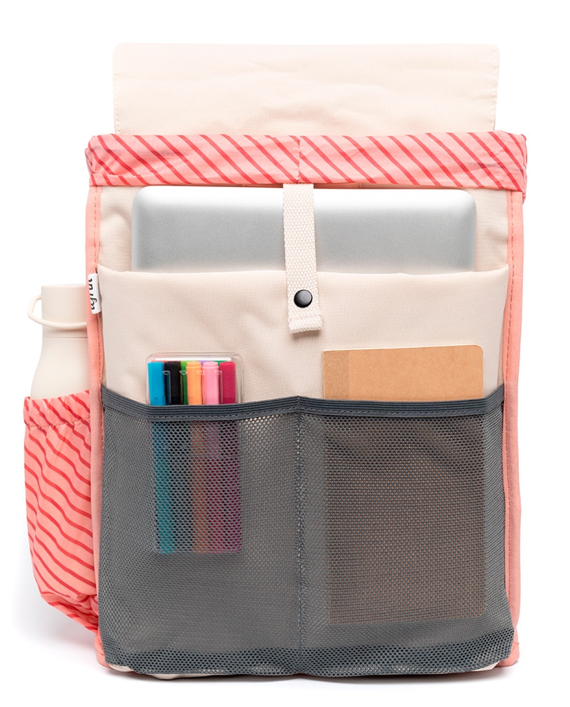 Mochila unisex urbana para el día a día - Lefrik - Crudo Crudo-4