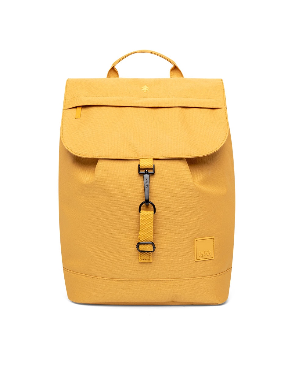 Mochila unisex urbana para el día a día - Lefrik - Mostaza Mostaza-1