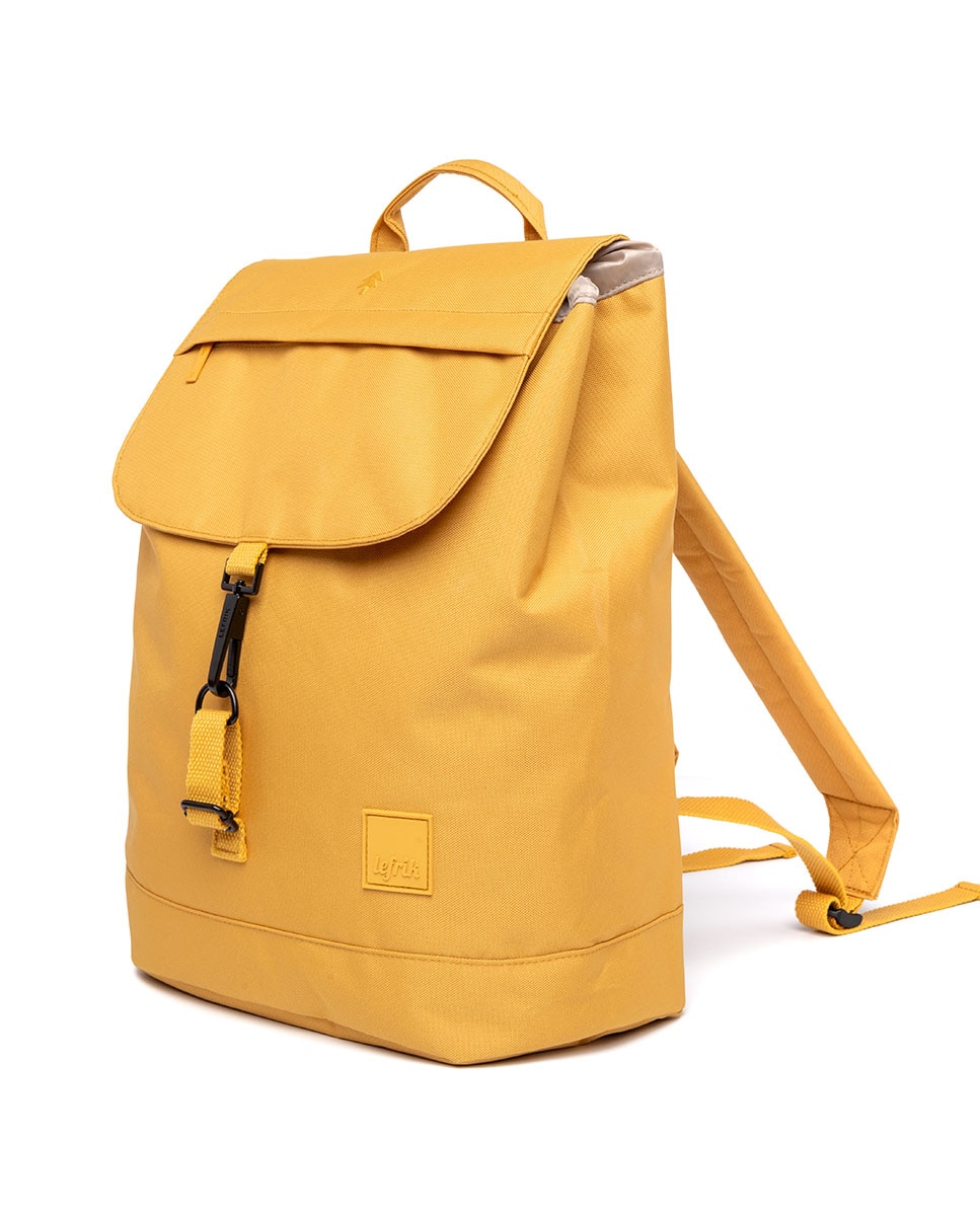 Mochila unisex urbana para el día a día - Lefrik - Mostaza Mostaza-2