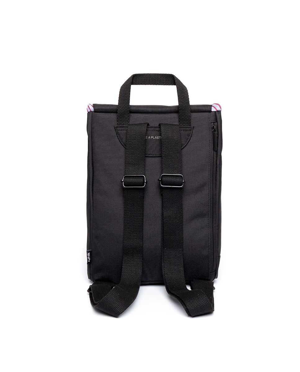 Mochila pequeña de mujer compacta y ligera - Lefrik - Negro Negro-2