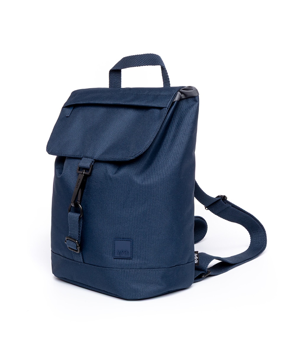Mochila pequeña de mujer compacta y ligera - Lefrik - Azul oscuro Azul oscuro-2