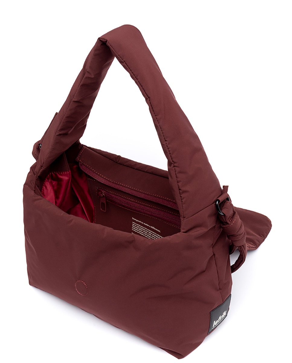 Bolso de hombro unisex acolchado con asa ajustable - Lefrik - Vino Vino-5