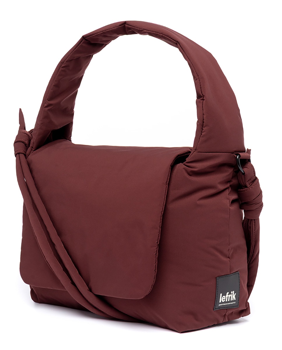 Bolso de hombro unisex acolchado con asa ajustable - Lefrik - Vino Vino-4