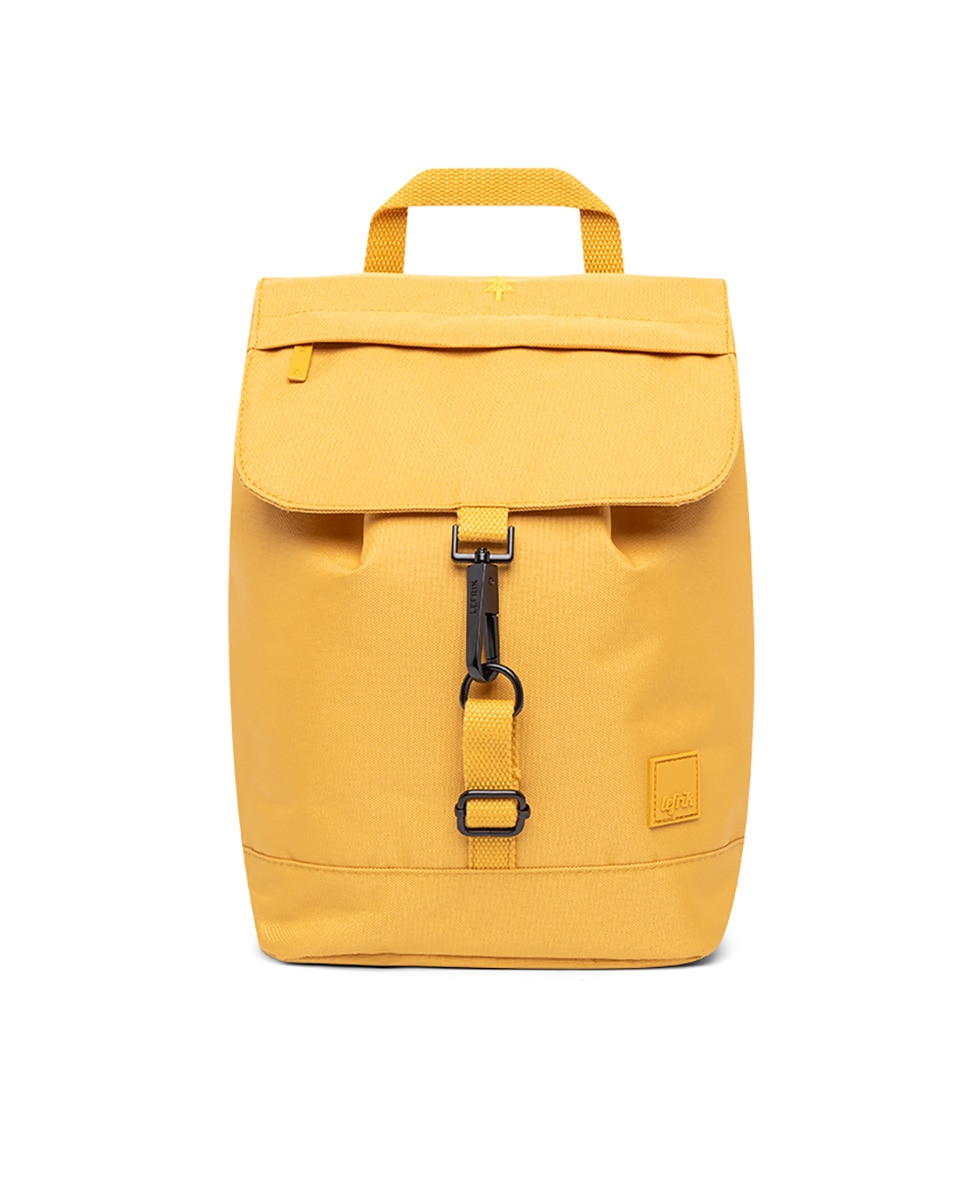 Mochila pequeña de mujer compacta y ligera - Lefrik - Mostaza Mostaza-1