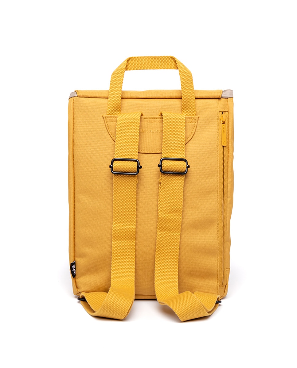 Mochila pequeña de mujer compacta y ligera - Lefrik - Mostaza Mostaza-4