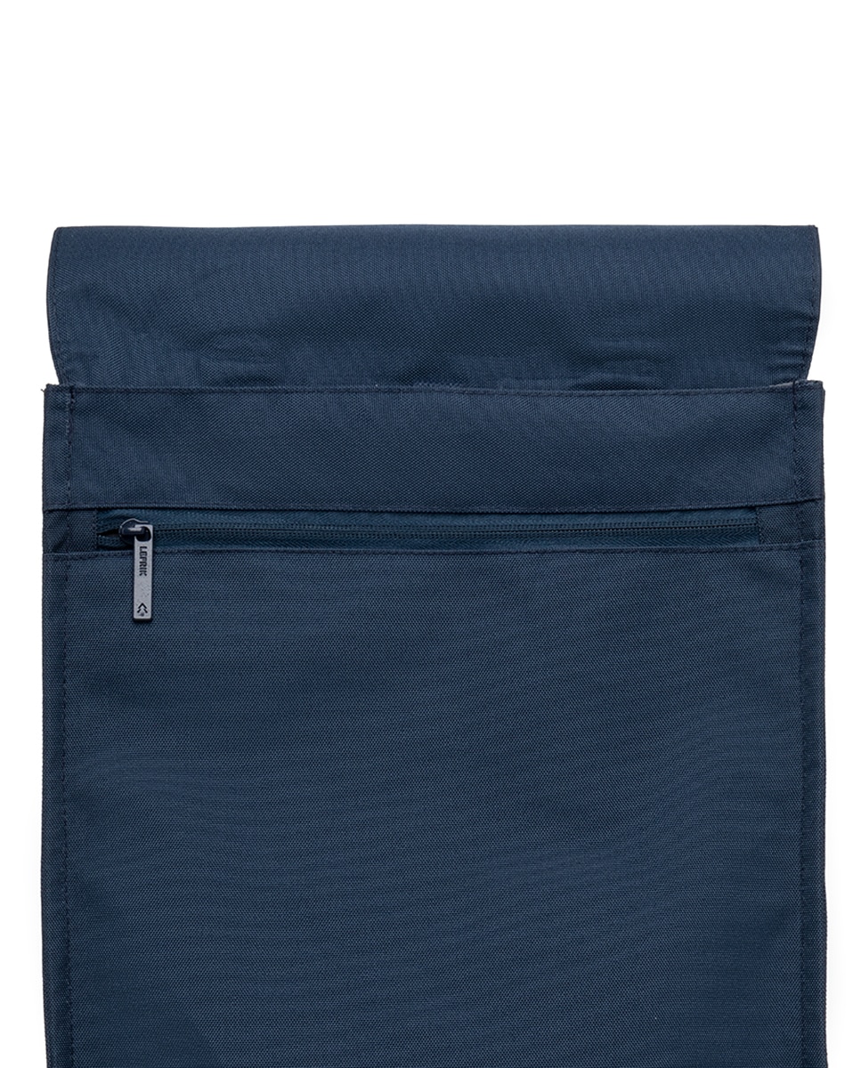 Mochila cierre doble minimalista unisex - Lefrik - Azul marino Azul marino-2